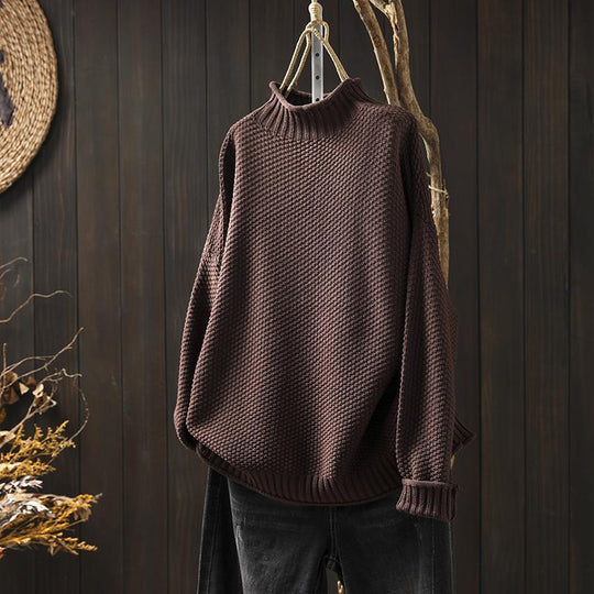 River Strikkede Loose Fit Pullover