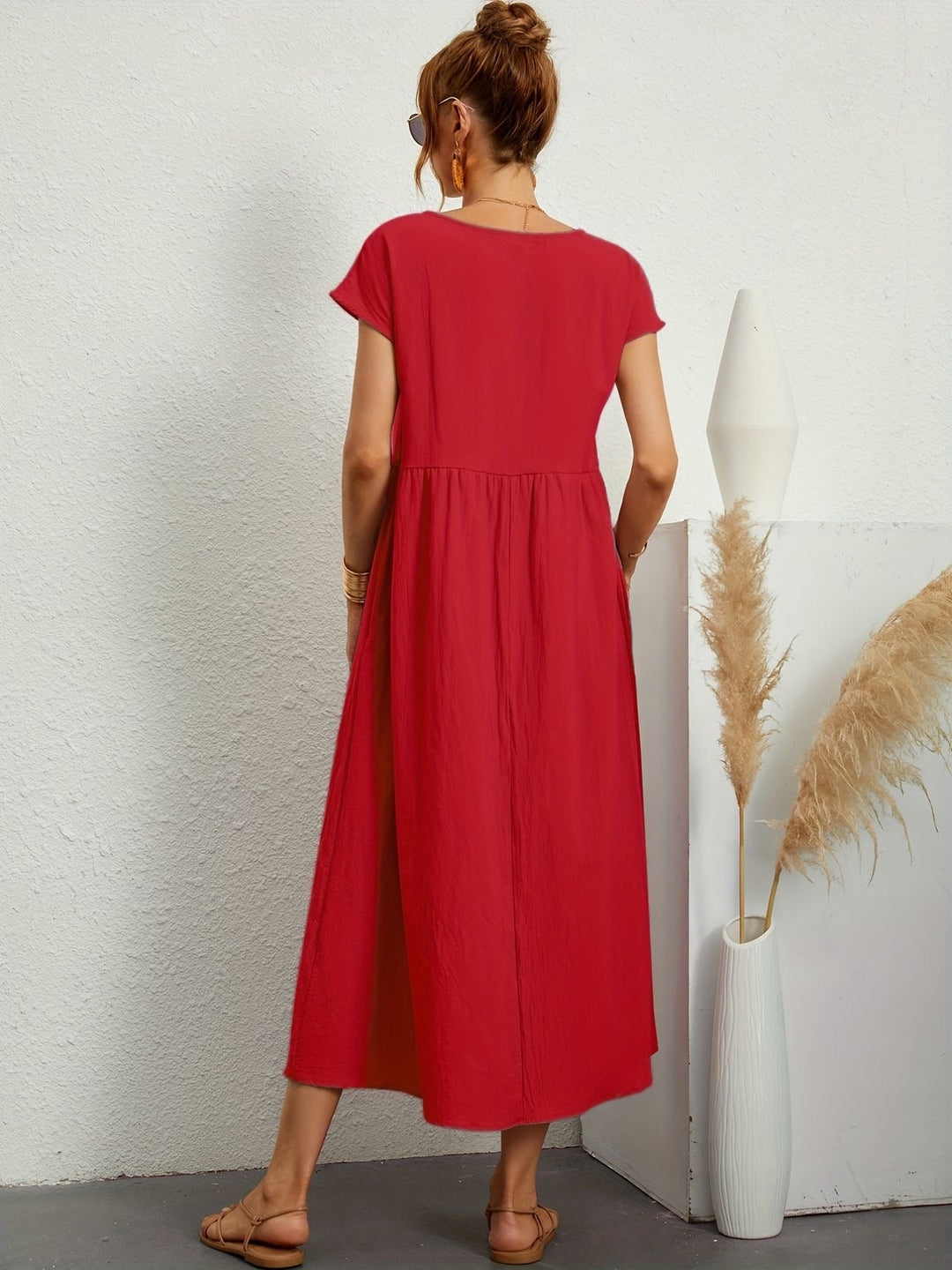 Lone® - O-Neck Casual Dress