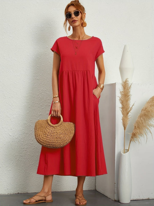 Lone® - O-Neck Casual Dress