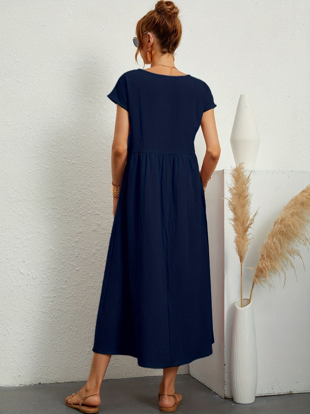 Lone® - O-Neck Casual Dress