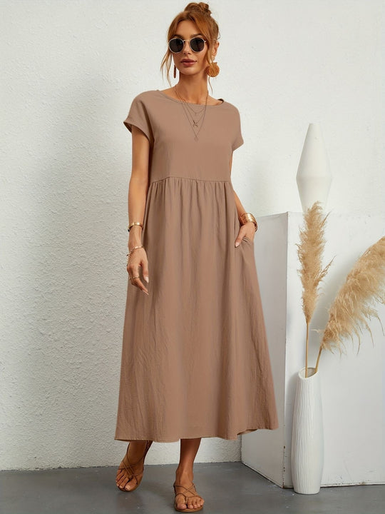 Lone® - O-Neck Casual Dress