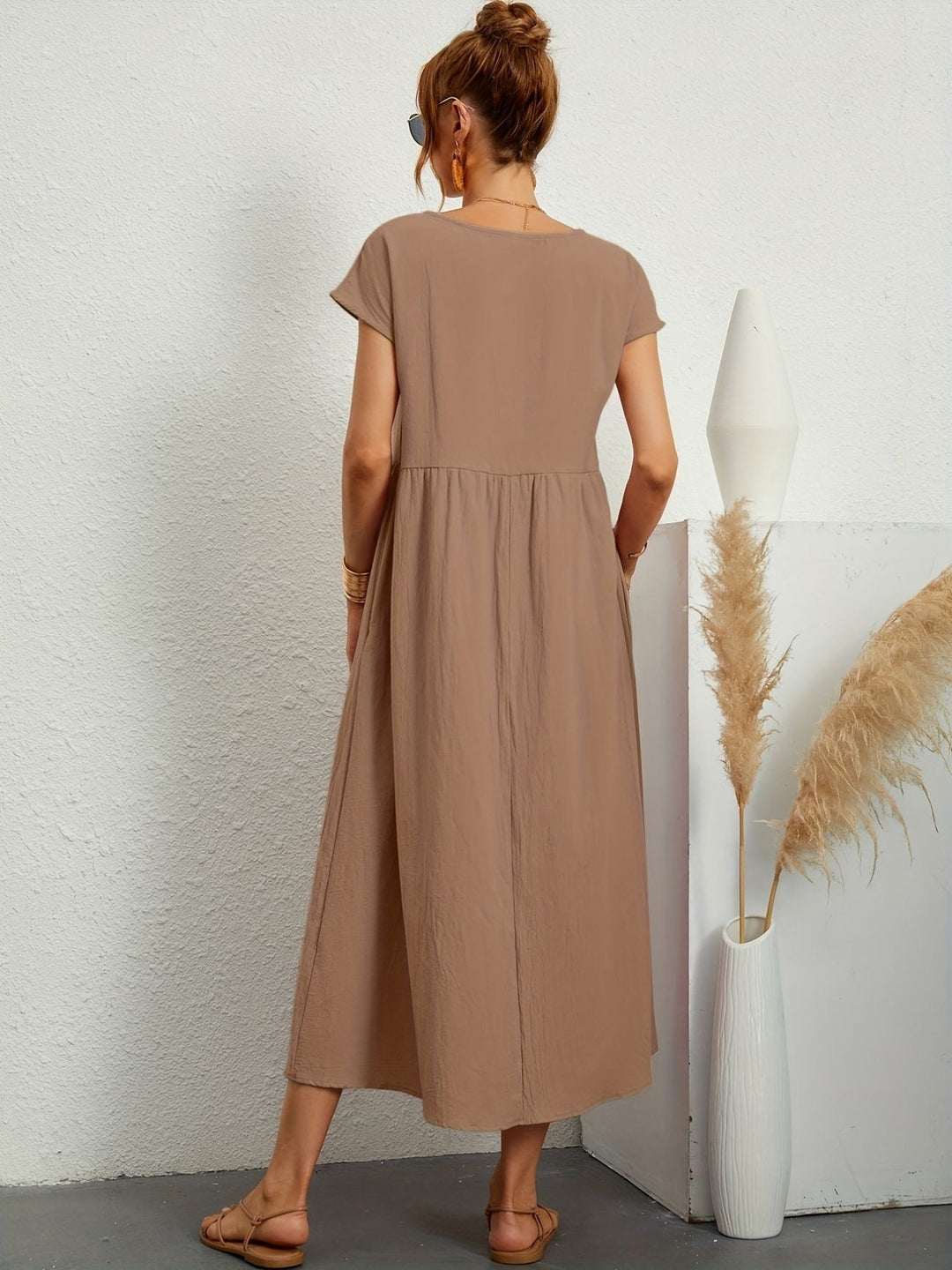 Lone® - O-Neck Casual Dress