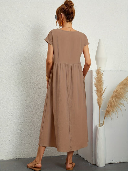 Lone® - O-Neck Casual Dress