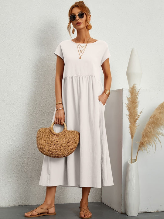 Lone® - O-Neck Casual Dress