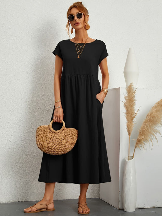 Lone® - O-Neck Casual Dress