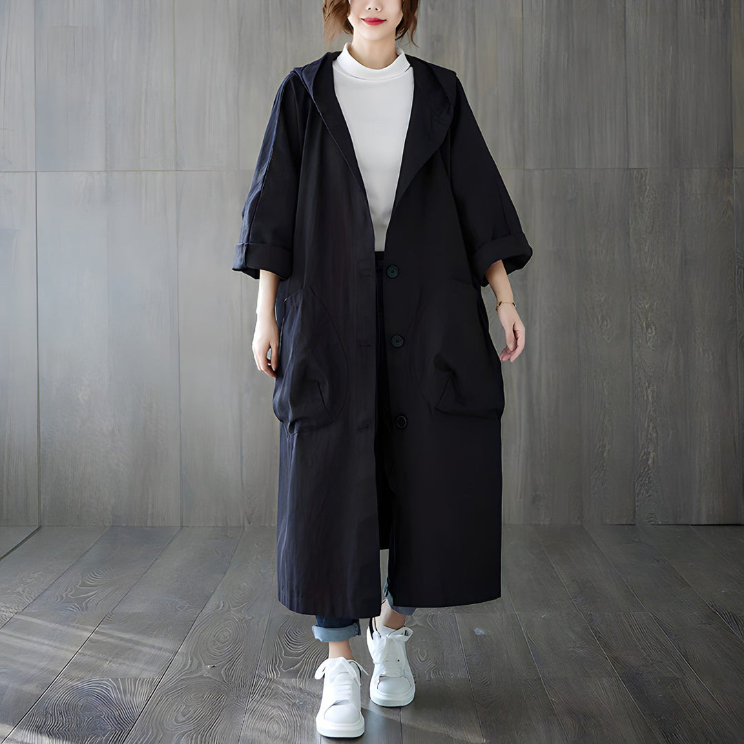 Komfortabel stilfuld trenchcoat