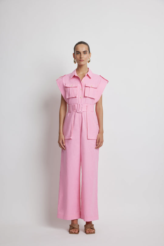 Laura - Pink jumpsuit - BEGRÆNSET UDGAVE